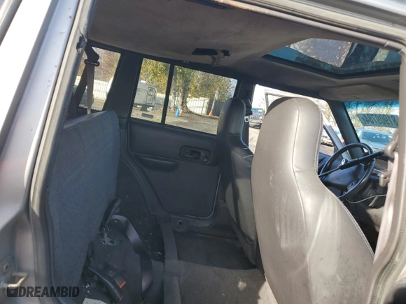 2000 Jeep Cherokee Police with VIN 1J4FF48S5YL195314, listed as a Copart auction lot 81909784 with 95,694 mi miles and Salvage Title. Bid and sale history available at carsss.com. Image 10.