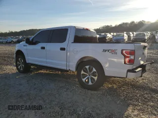 2020 Ford F-150 XL with VIN 1FTEW1EP3LKF31637, listed as a Copart auction lot 49796615 with 95,259 mi miles and Salvage Title. Bid and sale history available at carsss.com. Image 2.