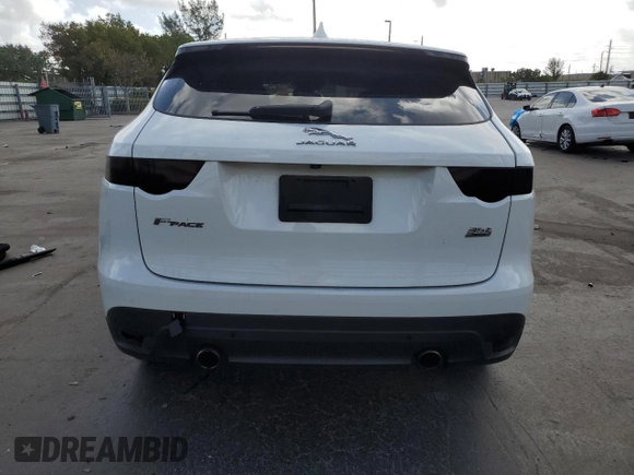 2017 Jaguar F-Pace 35t Premium with VIN SADCJ2BV9HA047309, listed as a Copart auction lot 51781185 with 108,459 mi miles and Salvage Title. Bid and sale history available at DreamBid. Image 6.