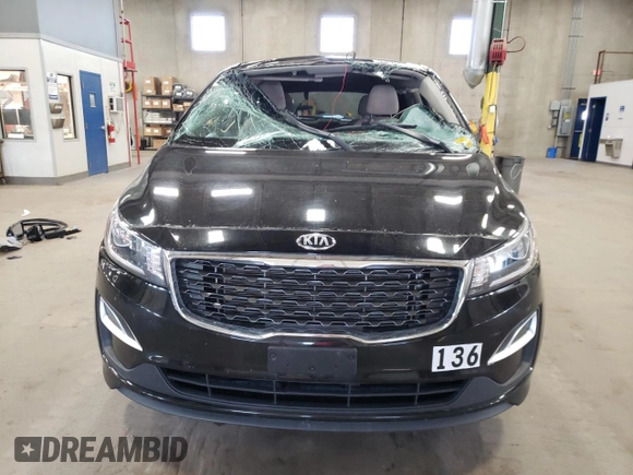 2021 Kia Sedona LX with VIN KNDMB5C14M6671008, listed as a Copart auction lot 53820675 with 78,073 mi miles and Salvage Title. Bid and sale history available at carsss.com. Image 5.
