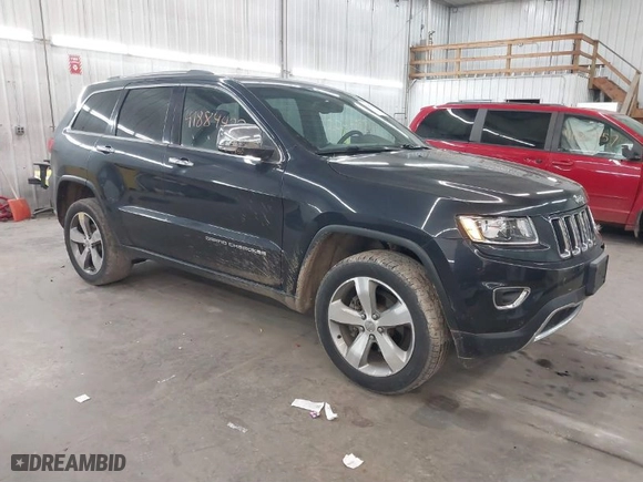 2015 Jeep Grand Cherokee Limited with VIN 1C4RJFBG8FC665320, listed as a IAAI auction lot 41884422 with 125,610 mi miles. Bid and sale history available at carsss.com. Image 1.