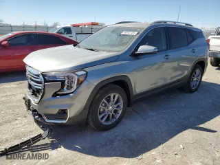 2024 GMC Terrain SLT with VIN 3GKALVEG5RL324564, listed as a Copart auction lot 49292785 with 6,623 mi miles and Salvage Title. Bid and sale history available at carsss.com. Image 1.