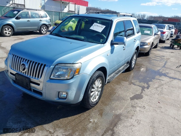 2009 Mercury Mariner Premier with VIN 4M2CU97G49KJ20520, listed as a IAAI auction lot 41581150 with 154,103 mi miles. Bid and sale history available at carsss.com. Image 18.