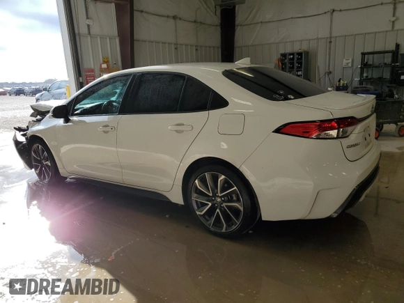2021 Toyota Corolla SE with VIN 5YFS4MCE5MP062999, listed as a Copart auction lot 47610415 with 92,115 mi miles and Clean Title. Bid and sale history available at carsss.com. Image 2.