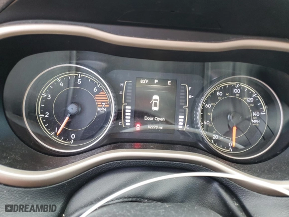 2016 Jeep Cherokee Altitude with VIN 1C4PJMCB2GW156449, listed as a Copart auction lot 62823404 with 82,273 mi miles and Non Repairable. Bid and sale history available at carsss.com. Image 9.