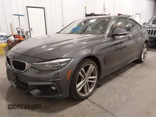 2018 BMW 4 Series 430i xDrive with VIN WBA4J3C52JBG95207, listed as a IAAI auction lot 41509392 with 68,193 mi miles and . Bid and sale history available at DreamBid. Image 2.