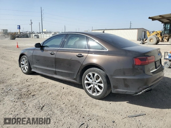 2017 Audi A6 Premium Plus with VIN WAUD8AFCXHN127416, listed as a Copart auction lot 49095055 with 127,394 mi miles and Salvage Title. Bid and sale history available at carsss.com. Image 2.