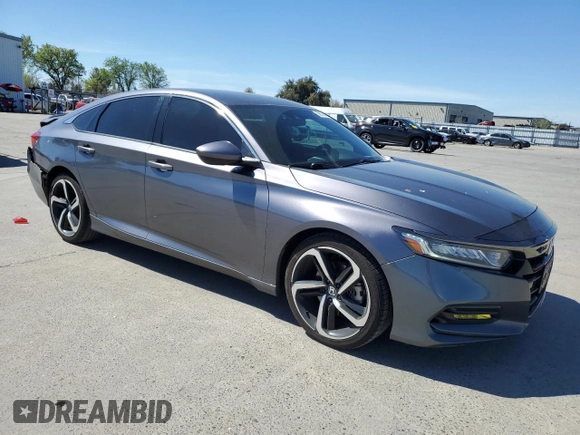 2019 Honda Accord Sedan Sport 1.5T with VIN 1HGCV1F3XKA174131, listed as a Copart auction lot 50574325 with 67,601 mi miles and Salvage Title. Bid and sale history available at carsss.com. Image 4.