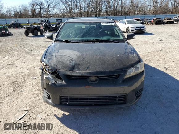2012 Scion tC with VIN JTKJF5C70C3037179, listed as a Copart auction lot 47310415 with 102,424 mi miles and Salvage Title. Bid and sale history available at carsss.com. Image 5.