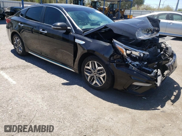 2020 Kia Optima Hybrid EX with VIN KNAGU4LE2L5037248, listed as a Copart auction lot 67170544 with 68,746 mi miles and Salvage Title. Bid and sale history available at carsss.com. Image 4.