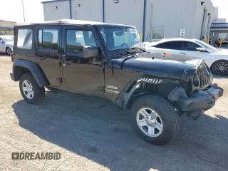 2018 Jeep Wrangler JK Unlimited Sport S with VIN 1C4BJWDG4JL894696, listed as a Copart auction lot 72454864 with 60,122 mi miles and Salvage Title. Bid and sale history available at carsss.com. Image 4.