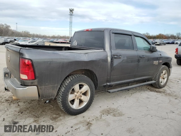 2020 Ram 1500 Classic Tradesman with VIN 3C6RR6KT0LG194821, listed as a Copart auction lot 82894124 with 46,455 mi miles and Salvage Title. Bid and sale history available at carsss.com. Image 3.