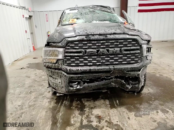 2024 Ram 2500 Big Horn with VIN 3C6UR5DJ8RG388022, listed as a Copart auction lot 42976785 with 0 mi miles and Salvage Title. Bid and sale history available at carsss.com. Image 11.