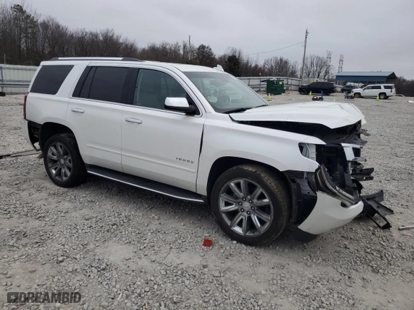 2018 Chevrolet Tahoe Premier with VIN 1GNSCCKC2JR173502, listed as a Copart auction lot 86251384 with 74,536 mi miles and Salvage Title. Bid and sale history available at carsss.com. Image 4.