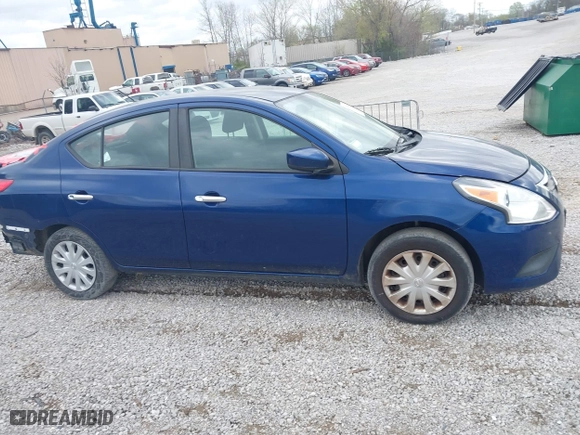 2019 Nissan Versa Sedan SV with VIN 3N1CN7AP3KL871325, listed as a IAAI auction lot 41170018 with 91,675 mi miles. Bid and sale history available at carsss.com. Image 13.