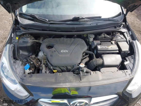 2014 Hyundai Accent GS with VIN KMHCT5AE3EU193249, listed as a IAAI auction lot 41973614 with 136,655 mi miles. Bid and sale history available at carsss.com. Image 10.