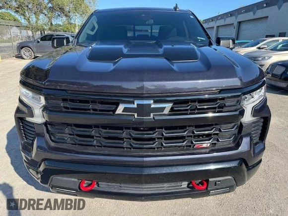 2022 Chevrolet Silverado 1500 LT Trail Boss with VIN 3GCUDFET4NG616850, listed as a Copart auction lot 44266555 with 20,386 mi miles and Non Repairable. Bid and sale history available at DreamBid. Image 5.