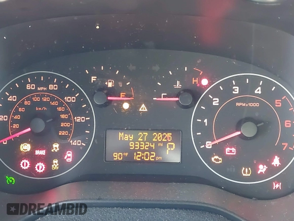 2019 Ram ProMaster City Cargo Tradesman z VIN ZFBHRFAB4K6N81095, wystawiony jako IAAI lot #42350761 z przebiegiem 93 324 mil mil oraz . Historia ofert i sprzedaży dostępna na DreamBid. Obrazek 7.
