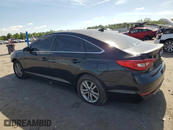 2016 Hyundai Sonata SE z VIN 5NPE24AF9GH275762, wystawiony jako Copart lot #57659225 z przebiegiem 190 229 mil mil oraz Szkoda całkowita • Salvage title. Historia ofert i sprzedaży dostępna na DreamBid. Obrazek 2.
