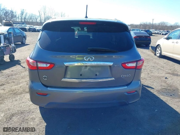 2015 Infiniti QX60 with VIN 5N1AL0MM8FC520166, listed as a IAAI auction lot 41700938 with NaN miles. Bid and sale history available at carsss.com. Image 16.