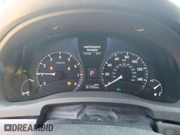 2015 Lexus RX 350 with VIN 2T2ZK1BA3FC171641, listed as a Copart auction lot 62223075 with 167,425 mi miles and Salvage title. Bid and sale history available at DreamBid. Image 9.