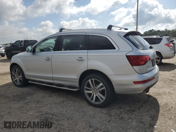 2013 Audi Q7 Prestige с VIN WA1VMAFE0DD003704, выставлен на аукционе Copart как лот 61551745 с пробегом 196 843 миль миль и Чистый • Clean title. История ставок и продаж доступна на DreamBid. Изображение 2.