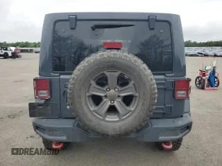 2017 Jeep Wrangler Unlimited Rubicon Recon with VIN 1C4HJWFG3HL729160, listed as a Copart auction lot 64184595 with 78,086 mi miles and Salvage title. Bid and sale history available at DreamBid. Image 6.