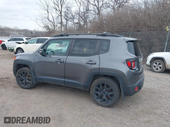 2017 Jeep Renegade Latitude z VIN ZACCJBBB6HPG17767, wystawiony jako IAAI lot #41631303 z przebiegiem 56 312 mil mil oraz . Historia ofert i sprzedaży dostępna na DreamBid. Obrazek 3.
