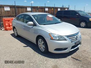 2014 Nissan Sentra SV with VIN 3N1AB7AP4EY214198, listed as a IAAI auction lot 42654447 with 96,073 mi miles and . Bid and sale history available at DreamBid. Image 1.