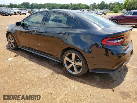 2014 Dodge Dart GT with VIN 1C3CDFEB0ED867143, listed as a Copart auction lot 63783045 with 118,103 mi miles and Salvage title. Bid and sale history available at DreamBid. Image 2.