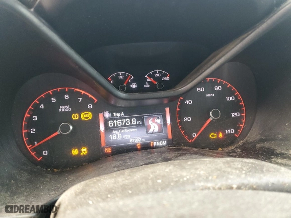 2015 GMC Canyon 2WD with VIN 1GTH5BE34F1184901, listed as a Copart auction lot 84848814 with 87,882 mi miles and Salvage Title. Bid and sale history available at carsss.com. Image 9.