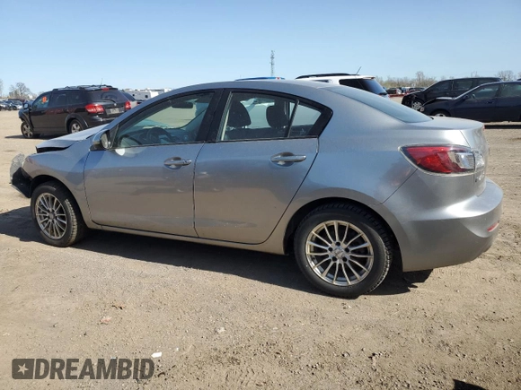 2012 Mazda 3 i Sport z VIN JM1BL1UFXC1621717, wystawiony jako Copart lot #54378805 z przebiegiem Nie podano mil oraz Szkoda całkowita • Salvage title. Historia ofert i sprzedaży dostępna na DreamBid. Obrazek 2.
