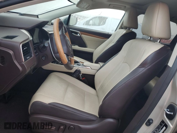 2018 Lexus RX with VIN 2T2ZZMCA8JC109866, listed as a Copart auction lot 83558914 with 49,504 mi miles and Salvage Title. Bid and sale history available at carsss.com. Image 7.