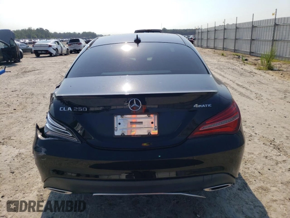 2018 Mercedes-Benz CLA 250 with VIN WDDSJ4GBXJN543287, listed as a Copart auction lot 63378303 with 69,486 mi miles and . Bid and sale history available at DreamBid. Image 6.