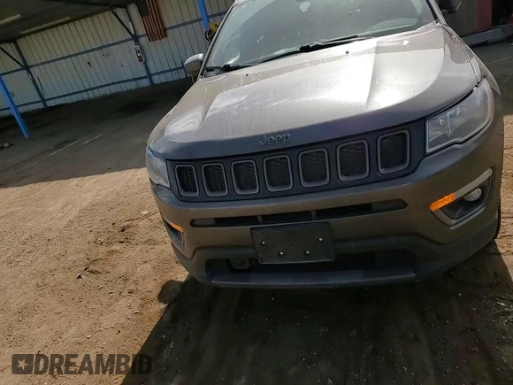 2021 Jeep Compass 80th Anniversary with VIN 3C4NJDEB5MT601983, listed as a Copart auction lot 47043205 with Not provided miles and Salvage title. Bid and sale history available at DreamBid. Image 10.