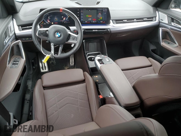 2024 BMW X2 M35i with VIN WBX83GM09R5Y61810, listed as a Copart auction lot 45999675 with 7,732 mi miles and Salvage Title. Bid and sale history available at carsss.com. Image 8.