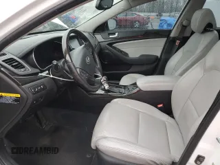 2014 Kia Cadenza Premium with VIN KNALN4D75E5156300, listed as a Copart auction lot 87351784 with 122,570 mi miles and Salvage Title. Bid and sale history available at carsss.com. Image 7.