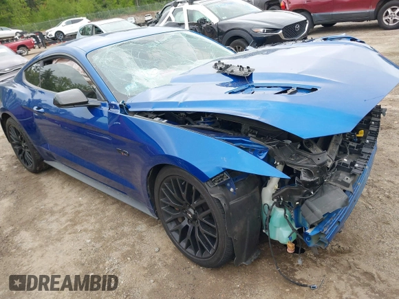 2017 Ford Mustang GT with VIN 1FA6P8CF7H5246553, listed as a IAAI auction lot 42308198 with 67,657 mi miles and . Bid and sale history available at DreamBid. Image 1.