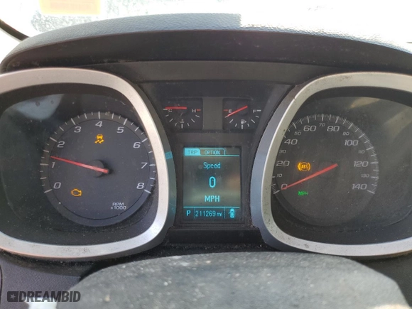 2016 Chevrolet Equinox LS with VIN 2GNALBEK2G1161229, listed as a Copart auction lot 43423185 with 211,269 mi miles and Salvage Title. Bid and sale history available at carsss.com. Image 9.