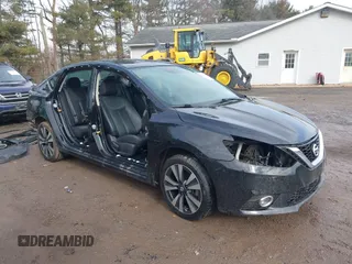2018 Nissan Sentra SV with VIN 3N1AB7AP4JY286786, listed as a IAAI auction lot 41486767 with 100,753 mi miles. Bid and sale history available at carsss.com. Image 1.