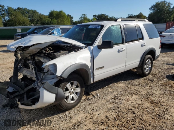 2007 Ford Explorer XLT z VIN 1FMEU73887UB87099, wystawiony jako Copart lot #43654775 z przebiegiem Nie podano mil oraz Szkoda całkowita • Salvage title. Historia ofert i sprzedaży dostępna na DreamBid. Obrazek 1.