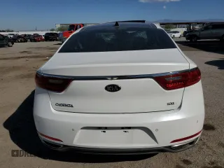 2018 Kia Cadenza Premium with VIN KNALC4J13J5105393, listed as a Copart auction lot 74038014 with 0 mi miles and Salvage Title. Bid and sale history available at carsss.com. Image 6.