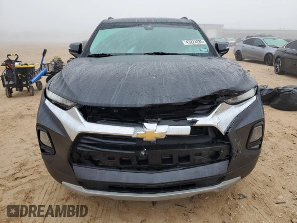 2022 Chevrolet Blazer LT with VIN 3GNKBJR48NS147768, listed as a Copart auction lot 43224285 with 45,336 mi miles and Salvage title. Bid and sale history available at DreamBid. Image 5.