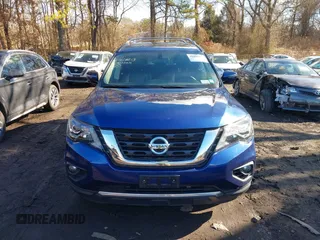 2020 Nissan Pathfinder Platinum with VIN 5N1DR2DM6LC575993, listed as a IAAI auction lot 41418213 with 39,525 mi miles. Bid and sale history available at carsss.com. Image 12.