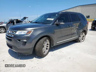 2018 Ford Explorer XLT z VIN 1FM5K7D83JGB03314, wystawiony jako Copart lot #61464245 z przebiegiem 172 167 mil mil oraz Szkoda całkowita • Salvage title. Historia ofert i sprzedaży dostępna na DreamBid. Obrazek 1.