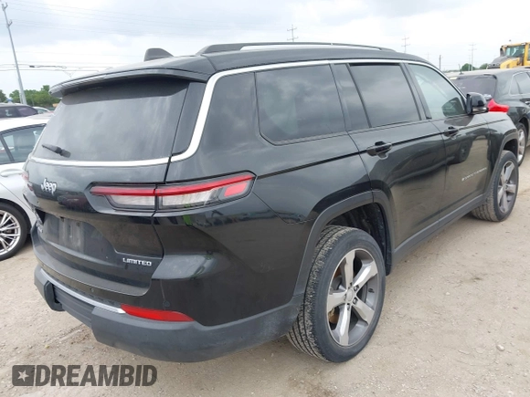 2021 Jeep Grand Cherokee Limited with VIN 1C4RJKBG2M8108265, listed as a IAAI auction lot 42099084 with 41,587 mi miles and . Bid and sale history available at DreamBid. Image 4.