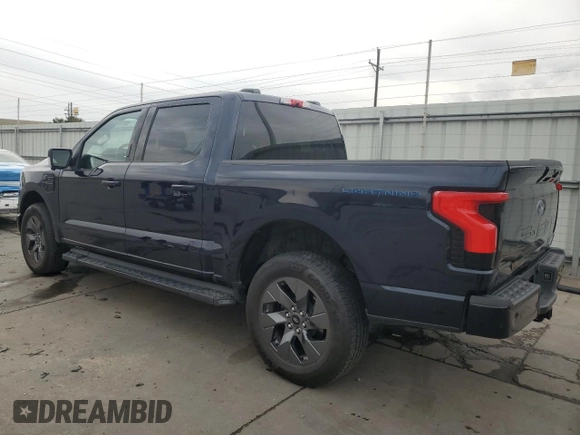2023 Ford F-150 Lightning Pro with VIN 1FT6W1EV8PWG38071, listed as a Copart auction lot 51091495 with 13,687 mi miles and Salvage title. Bid and sale history available at DreamBid. Image 2.