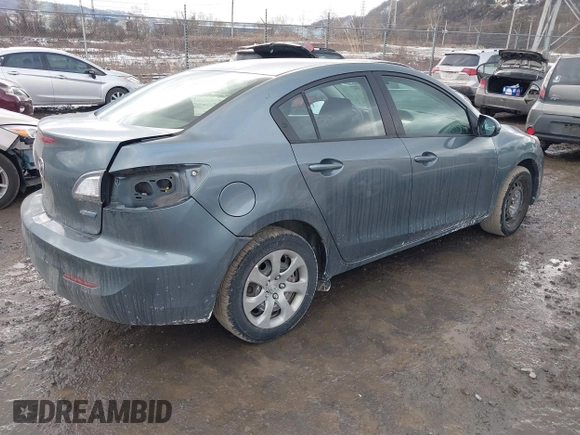 2013 Mazda 3 i Sport with VIN JM1BL1U79D1720023, listed as a IAAI auction lot 41426391 with 323,371 mi miles and . Bid and sale history available at DreamBid. Image 4.