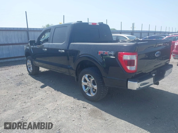 2021 Ford F-150 XL with VIN 1FTFW1ED7MFA77770, listed as a IAAI auction lot 41882929 with 76,099 mi miles and . Bid and sale history available at DreamBid. Image 3.