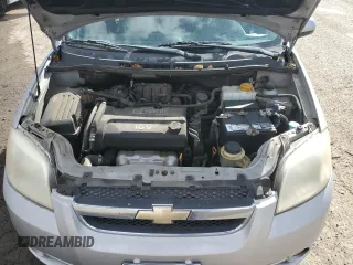 2008 Chevrolet Aveo LT with VIN KL1TG56658B261388, listed as a Copart auction lot 45560525 with 104,915 mi miles and Salvage title. Bid and sale history available at DreamBid. Image 11.